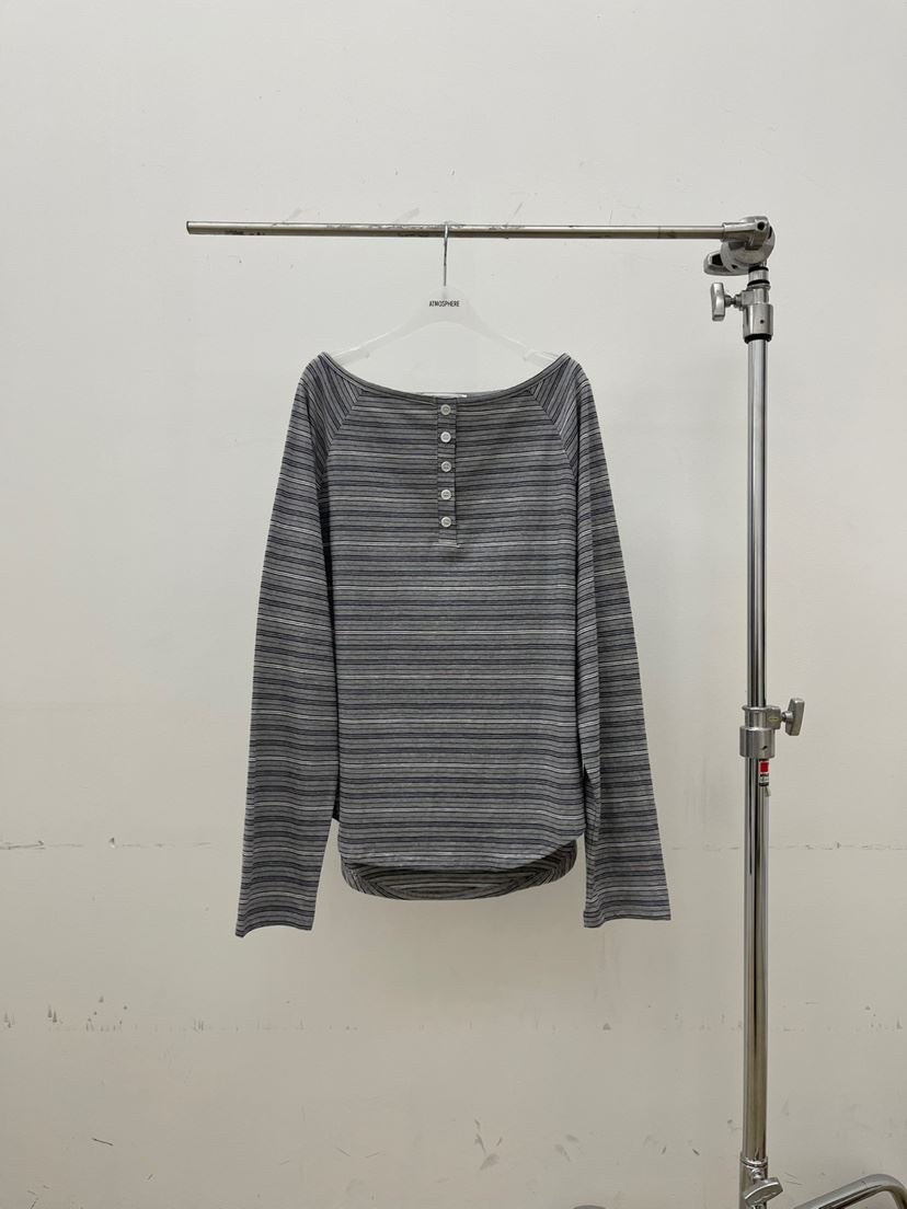 ATMOSPHERE韓國直郵㊣女士新品25秋冬休閑職業熱賣人氣長袖T恤ATMOSPHERE/BLING長袖T恤