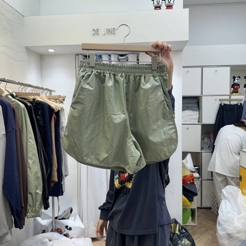DE LINE東大門㊣直郵女士新品熱賣25秋冬人氣時尚職業短褲DE LINE短褲