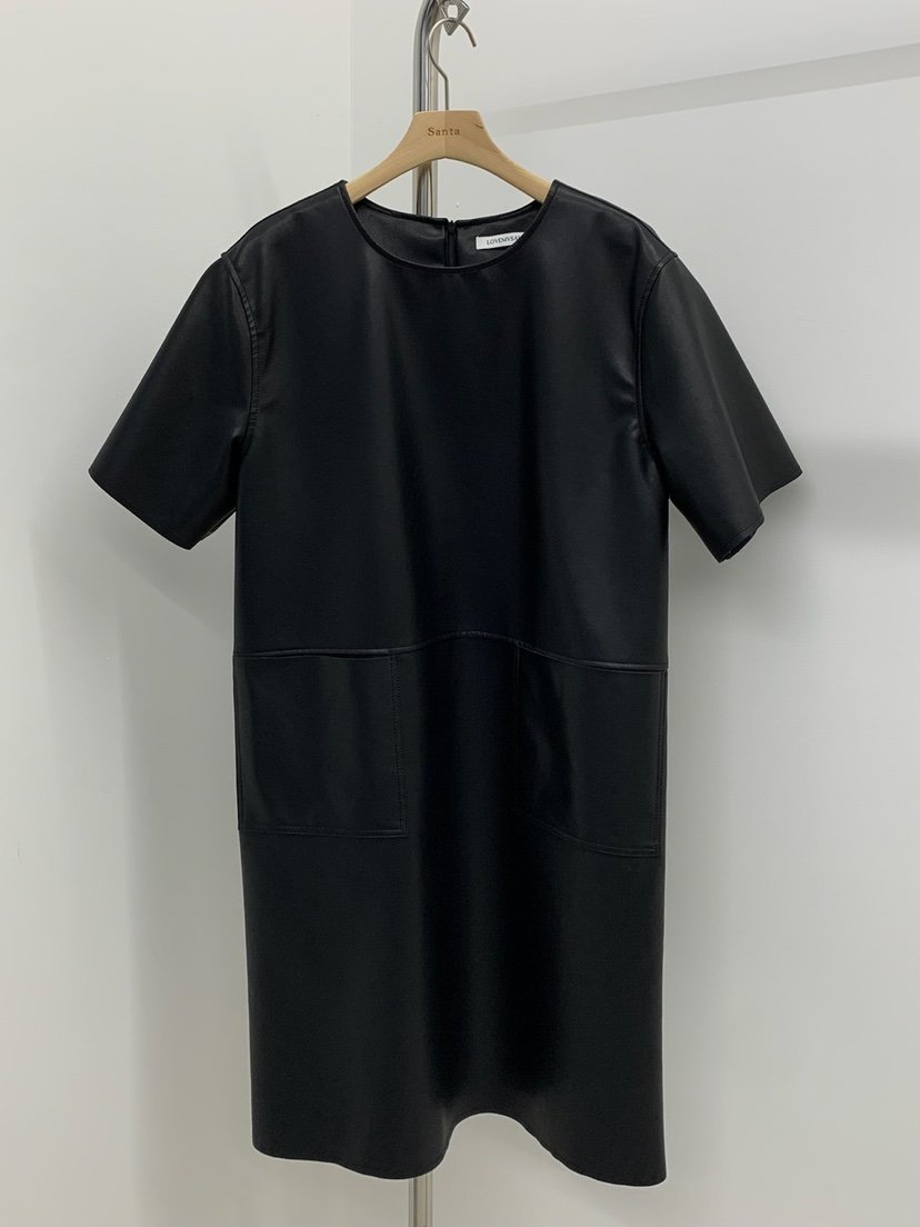 LOVE MY SANTA東大門㊣直郵女裝新品推薦25秋冬連衣裙皮革Santa/LOVE MY SANTA連衣裙