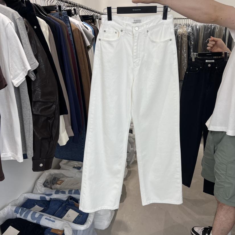 THE SECOND GROW東大門㊣實拍女裝新品熱賣人氣職業牛仔褲THE SECOND GROW牛仔褲