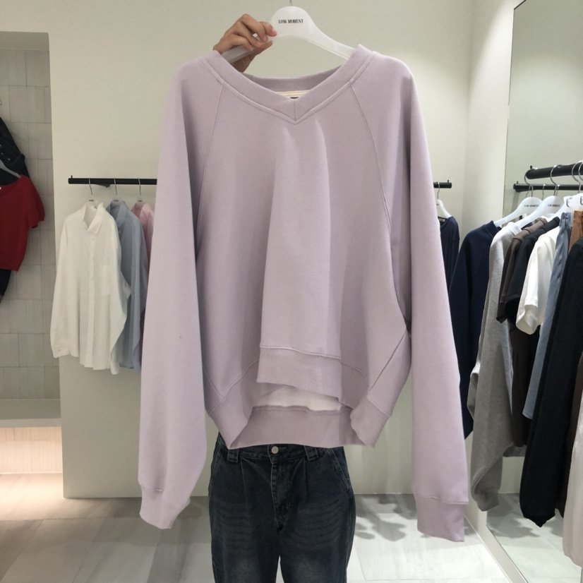 MAGNOLIA36-P東大門㊣代購女士新品職業休閑25秋冬時尚衛衣LOW MOMENT衛衣