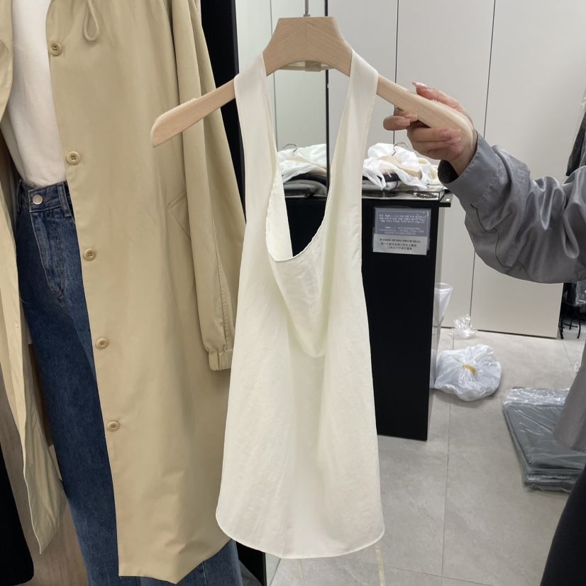 WRITTEN BY東大門㊣直郵女裝新款推薦休閑真品25秋冬吊帶背心WRITTEN BY吊帶/背心