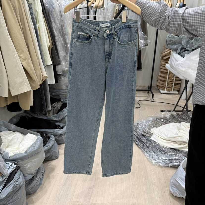 NOTTINGHAM韓國直郵㊣女裝新品25秋冬職業熱賣時尚真品牛仔褲NOTTINGHAM牛仔褲