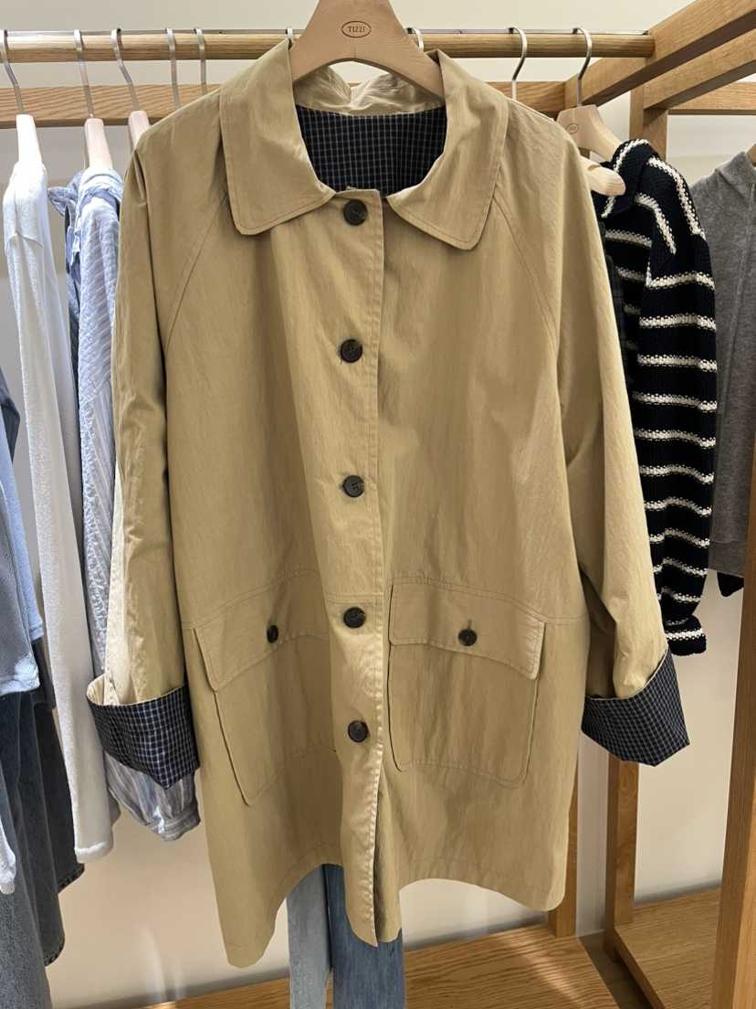 TIZZI韓國代購㊣女士新品熱賣25秋冬休閑推薦真品人氣時尚夾克TIZZI夾克