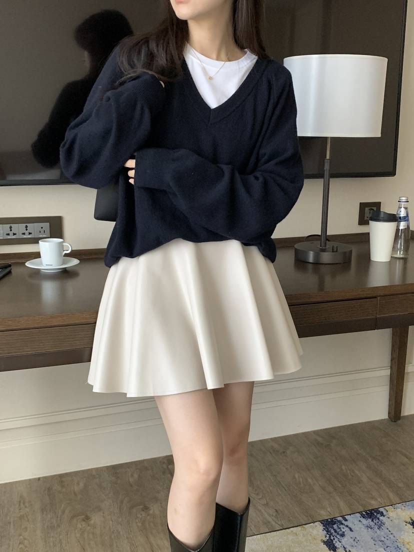 FRILL-T東大門㊣代購女士新品人氣熱賣25秋冬推薦時尚短裙FRILL-T短裙
