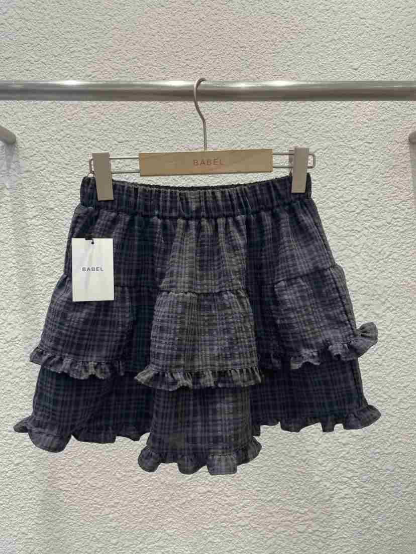 BABEL東大門㊣實拍女裝新品休閑人氣職業真品熱賣時尚短裙格紋BABEL短裙