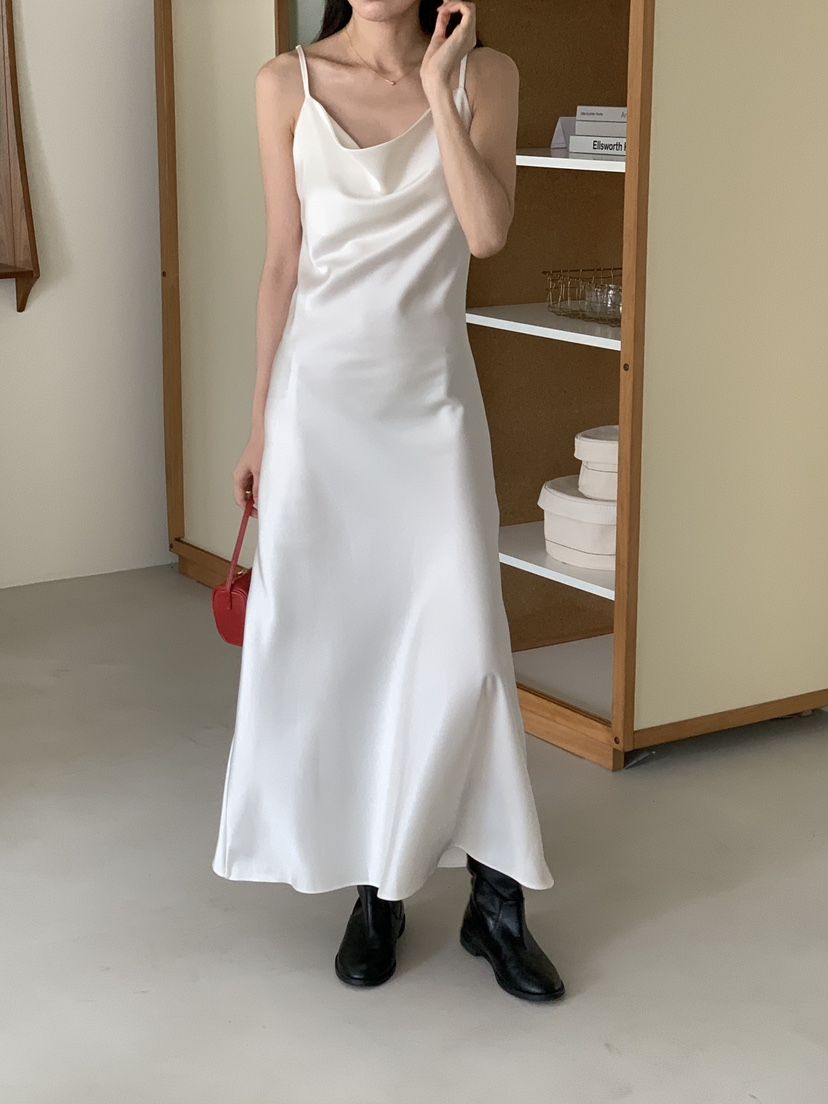 FRILL-T東大門㊣實拍女裝新品25秋夏時尚職業休閑熱賣連衣裙FRILL-T連衣裙