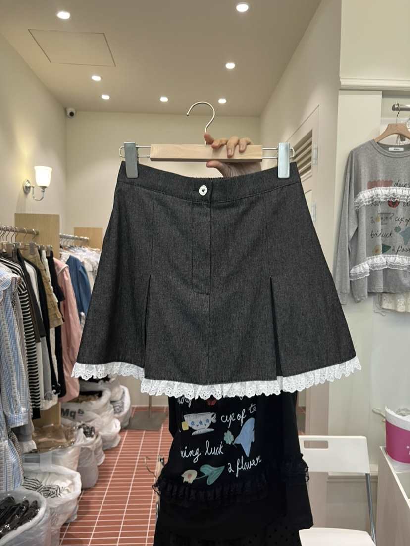 BE&amp;BE東大門㊣直郵女裝新品真品時尚25秋夏裙褲荷葉邊BE&be裙褲