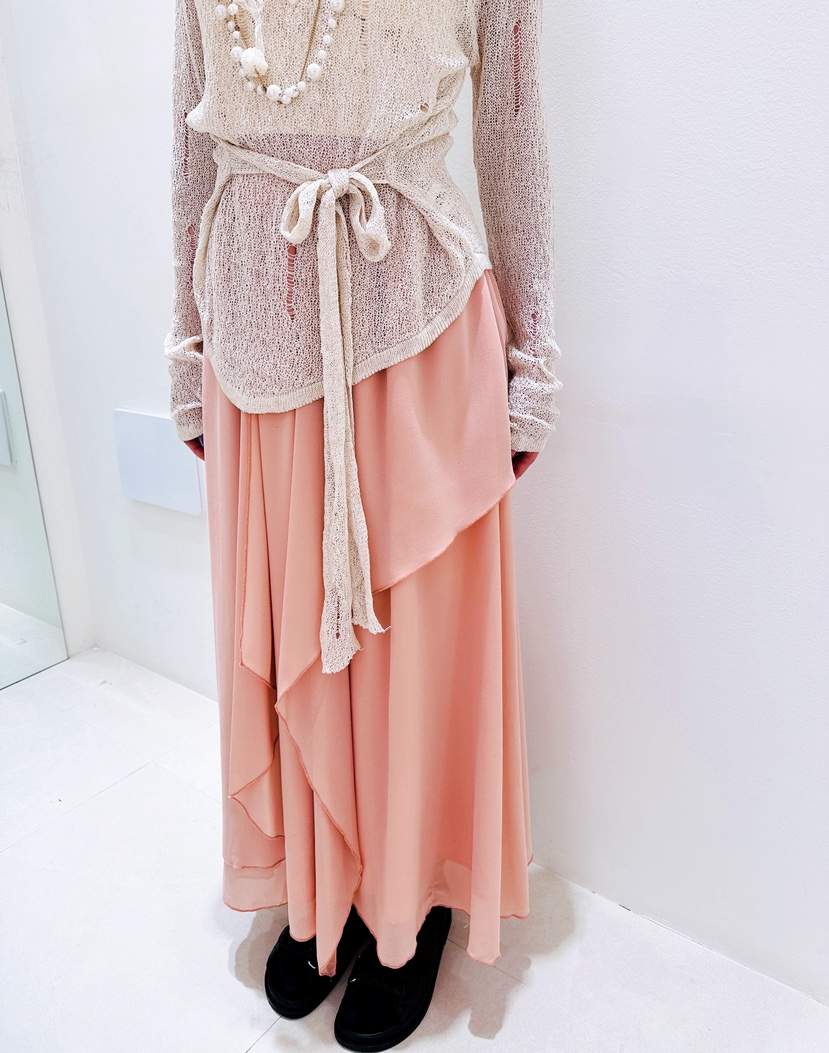 CORAL韓國代購㊣女士新品休閑推薦時尚真品人氣25秋夏熱賣長裙CORAL長裙