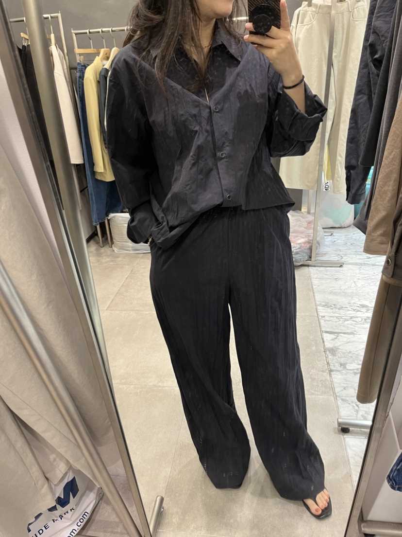 DARAK東大門㊣直郵女士新品職業推薦人氣時尚25秋夏休閑褲褶皺DARAK休閑褲