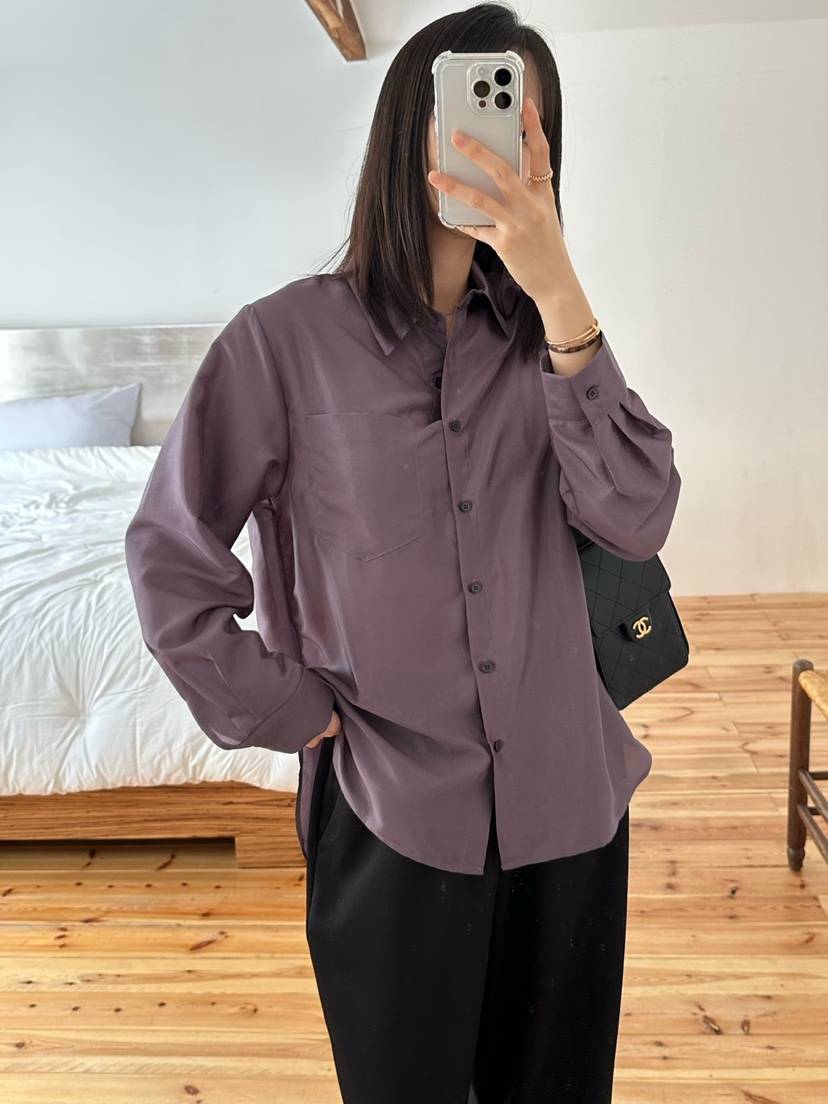 LE VASE韓國直郵㊣女裝新款推薦25秋夏職業人氣襯衫蕾絲衫LE VASE襯衫/蕾絲衫
