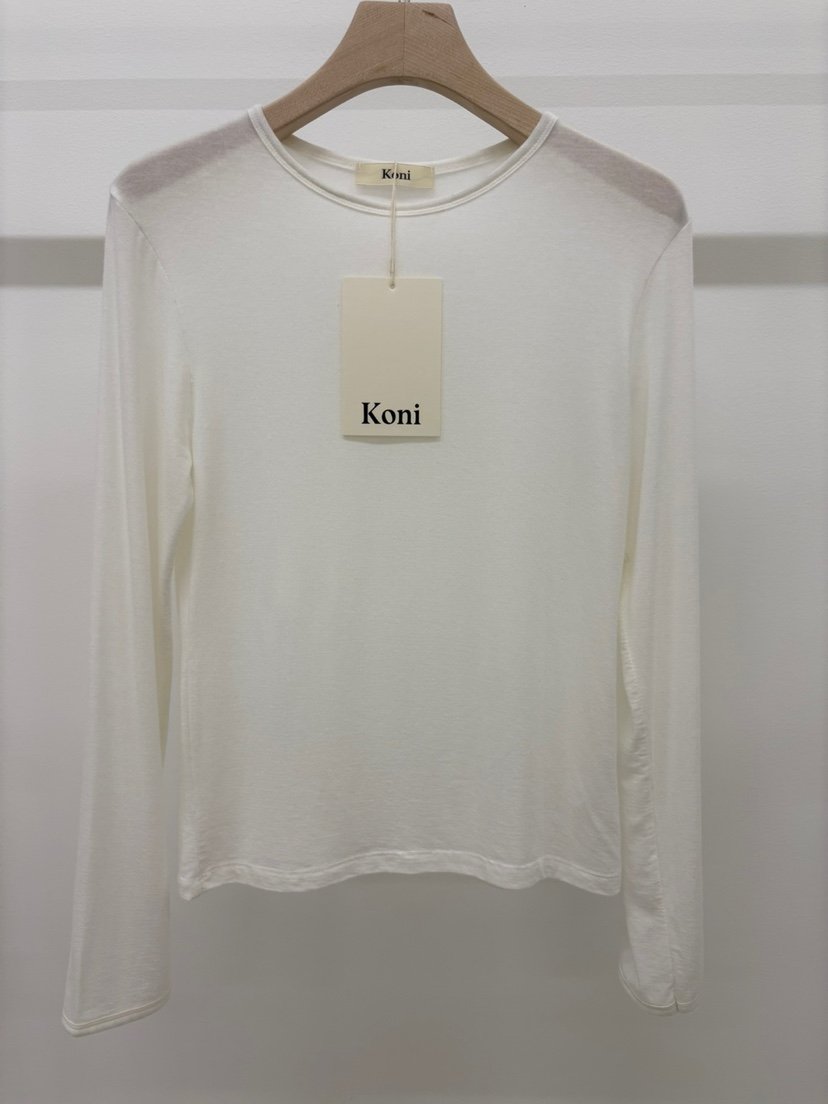 KONI韓國直郵㊣女裝新品推薦熱賣職業人氣真品時尚休閑長袖T恤KONI長袖T恤