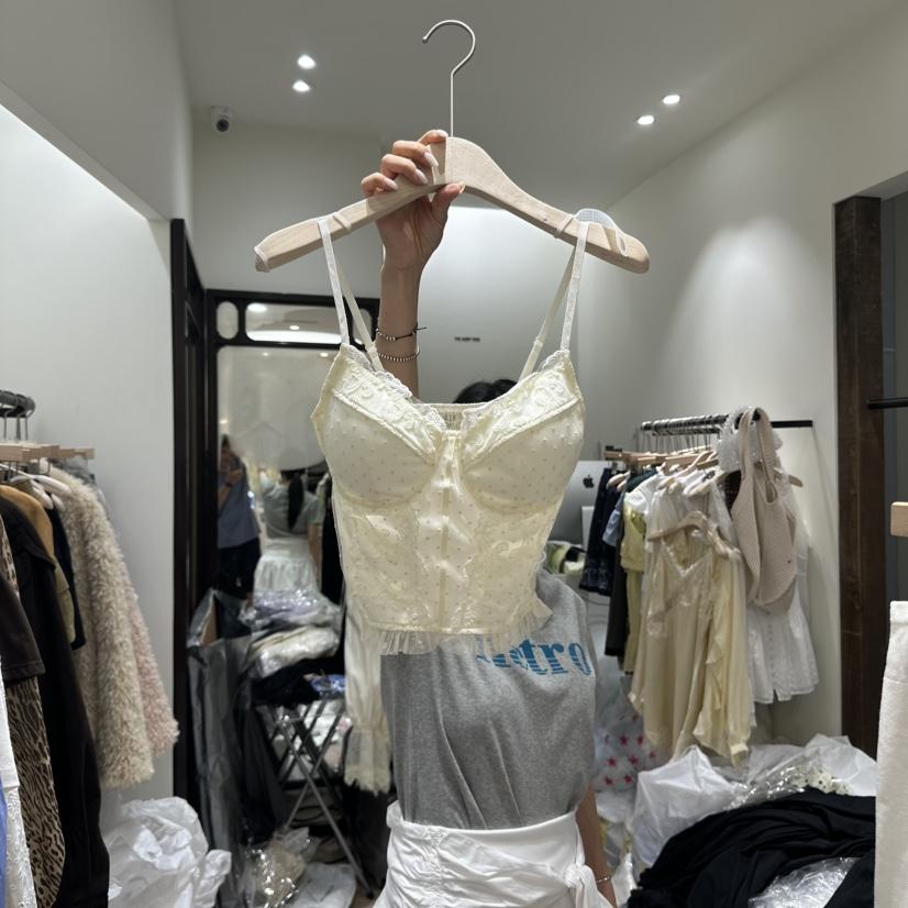 THEMORYPARK東大門㊣實拍女士新品熱賣25秋冬時尚吊帶背心緊身THE MORY PARK吊帶/背心