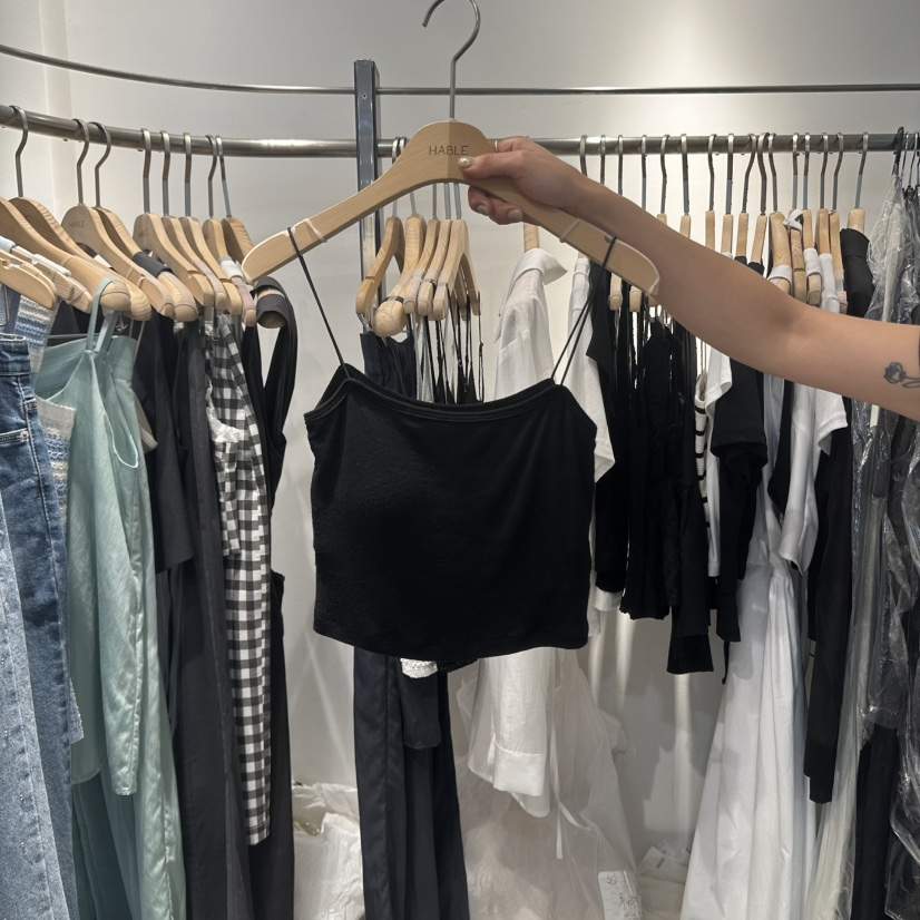 HABLE東大門㊣直郵女士新品時尚人氣25春夏推薦休閑吊帶背心HABLE吊帶/背心