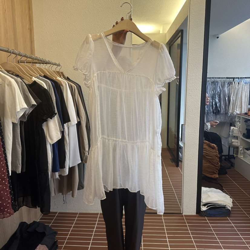 CHOI-L東大門㊣實拍女裝新品真品25春夏職業時尚休閑連衣裙CHOI連衣裙
