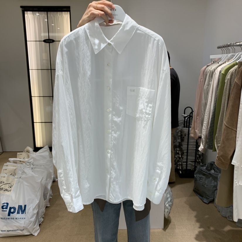 VENIR-a韓國代購㊣女士新款休閑時尚職業推薦真品襯衫蕾絲衫VENIR-a襯衫/蕾絲衫