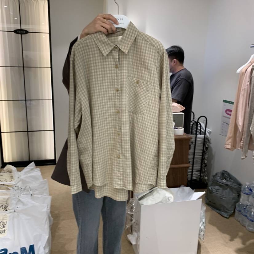 VENIR-a東大門㊣實拍女士新品推薦休閑真品熱賣襯衫蕾絲衫VENIR-a襯衫/蕾絲衫