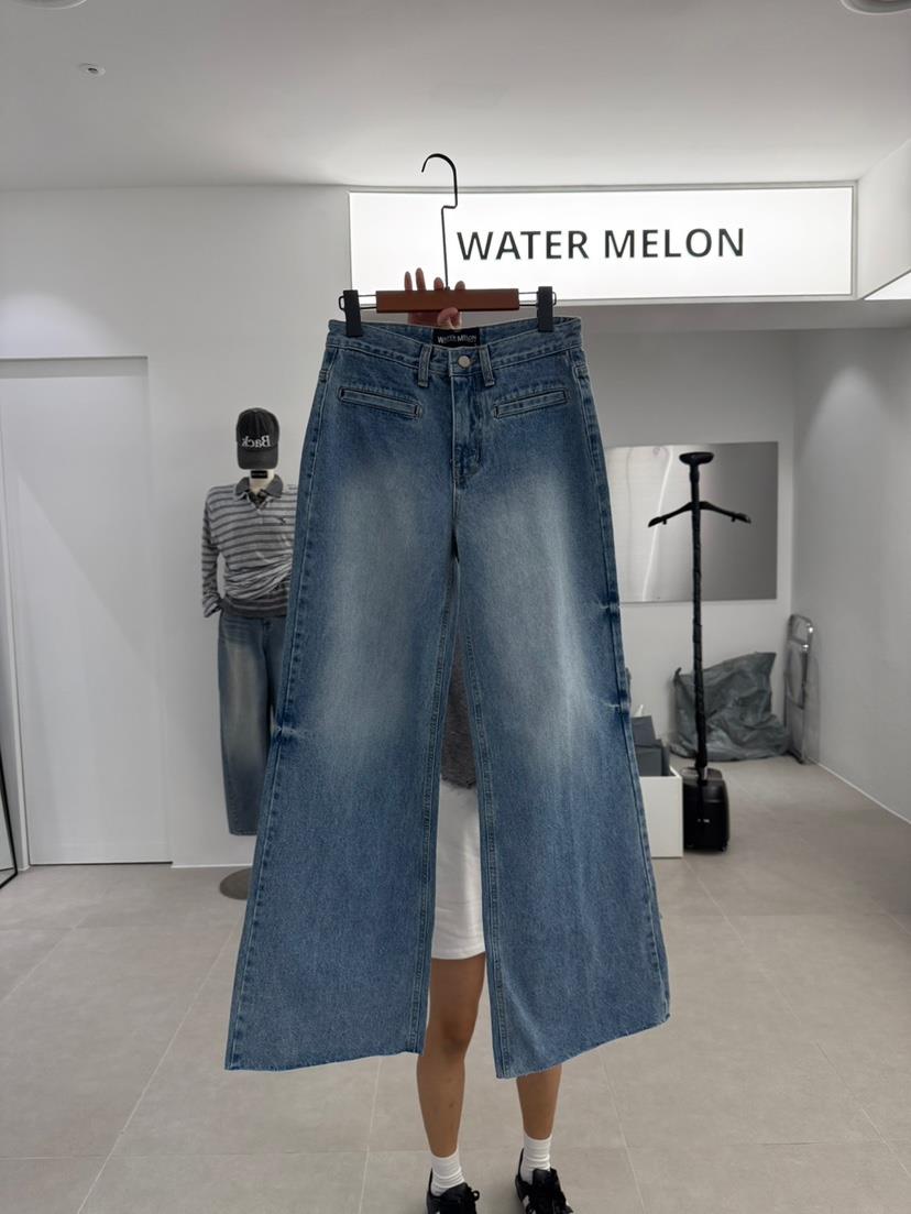 WATERMELON東大門㊣代購女裝新款職業休閑推薦時尚真品牛仔褲de goyou牛仔褲