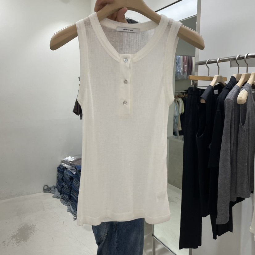 REPELLER東大門㊣實拍女裝新款25秋夏時尚職業人氣吊帶背心REPELLER吊帶/背心