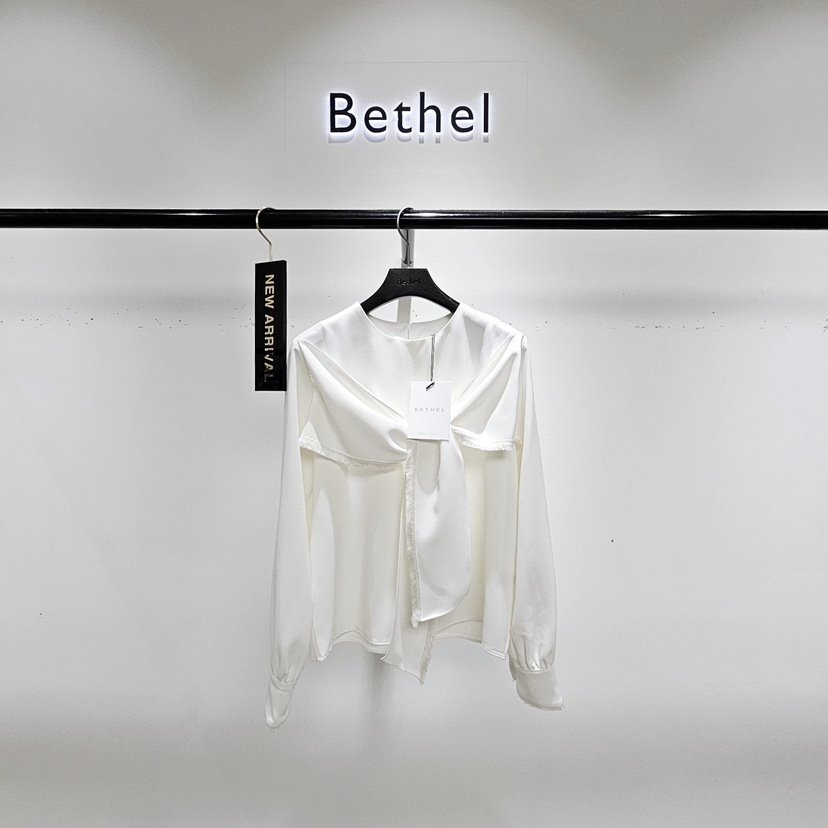 BETHEL韓國代購㊣女裝新品真品休閑職業人氣熱賣襯衫蕾絲衫BETHEL襯衫/蕾絲衫