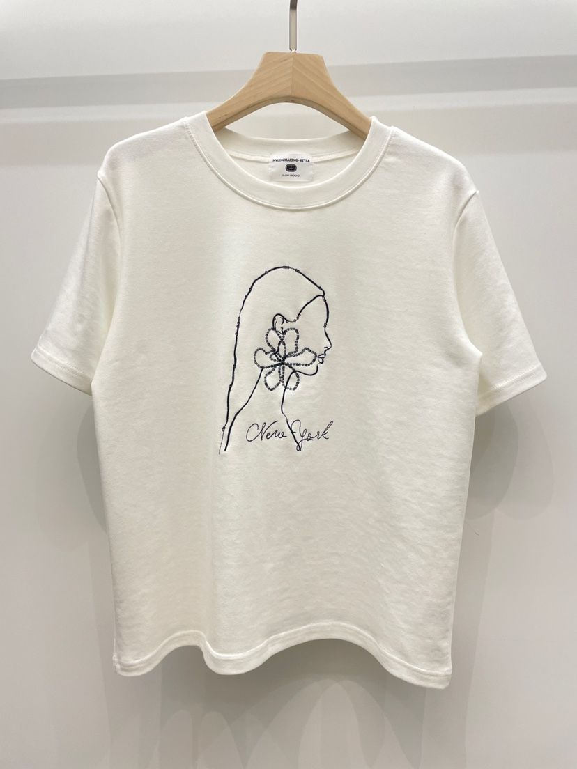 NYLON韓國代購㊣女士新品職業25秋冬休閑時尚熱賣推薦人氣T恤NYLONT恤
