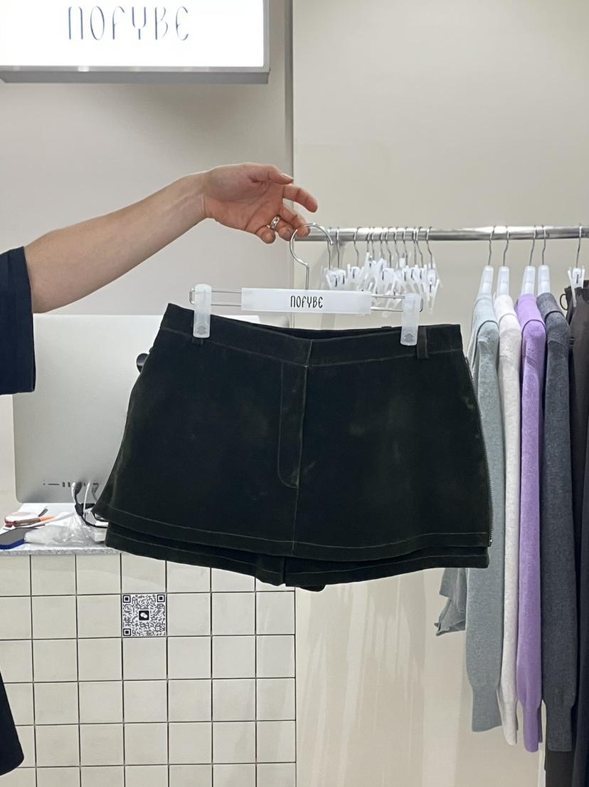 NOFYBE韓國直郵㊣女士新品熱賣時尚職業真品25秋冬裙褲鏤空NOFYBE裙褲