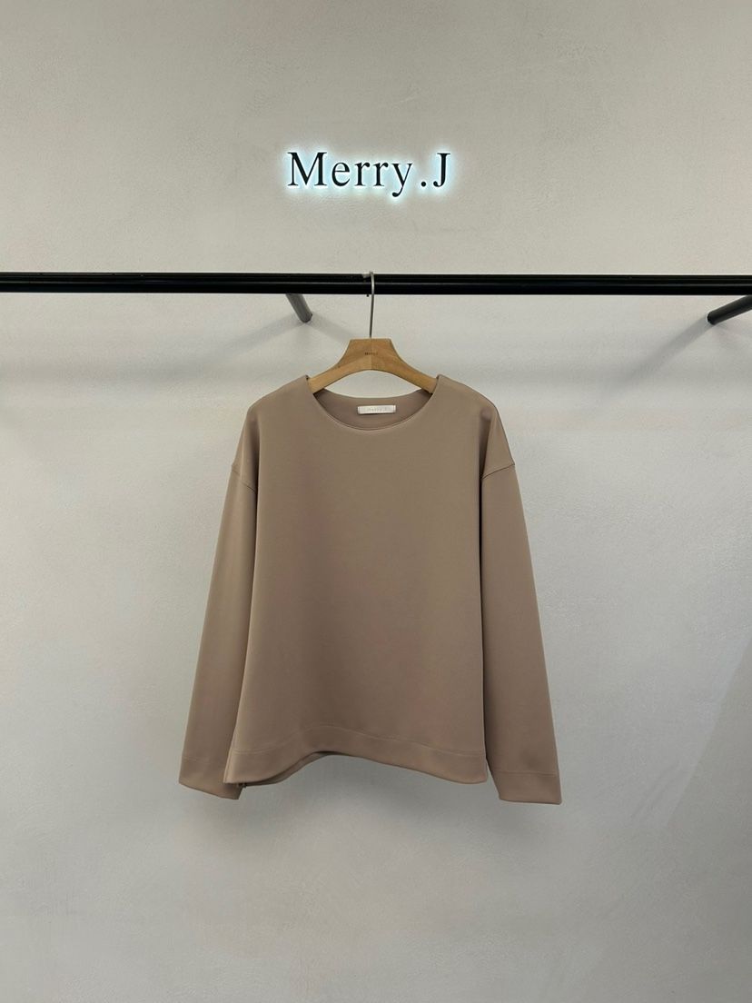 MERRY-J韓國代購㊣女裝新品休閑職業時尚25秋冬人氣長袖T恤MERRY-J長袖T恤
