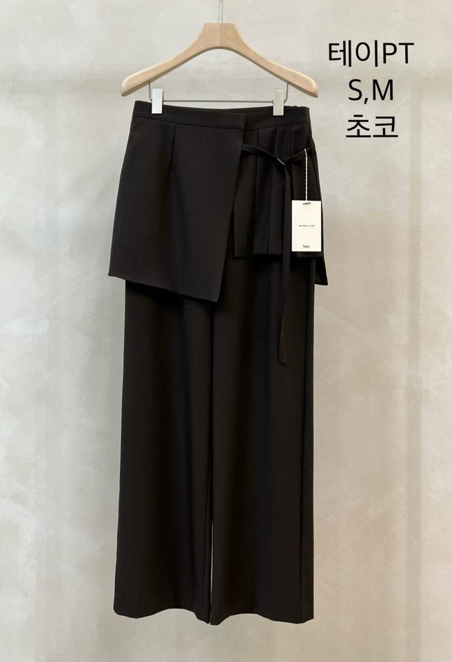 LAKE-A東大門㊣實拍女士新品職業推薦25秋冬真品休閑時尚裙褲Lake side裙褲