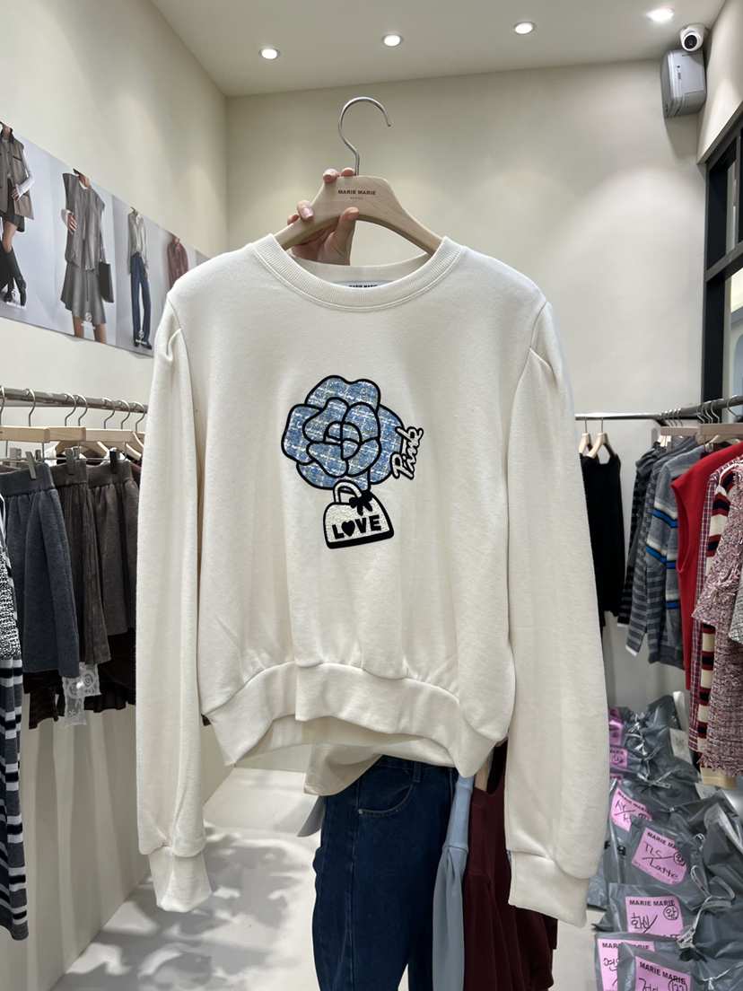 MARIE MARIE東大門㊣直郵女士新品25秋冬熱賣推薦職業衛衣MARIE MARIE衛衣