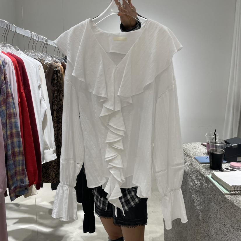NEROLI 36東大門㊣直郵女士新款真品時尚熱賣25秋冬襯衫蕾絲衫NEROLI 36襯衫/蕾絲衫