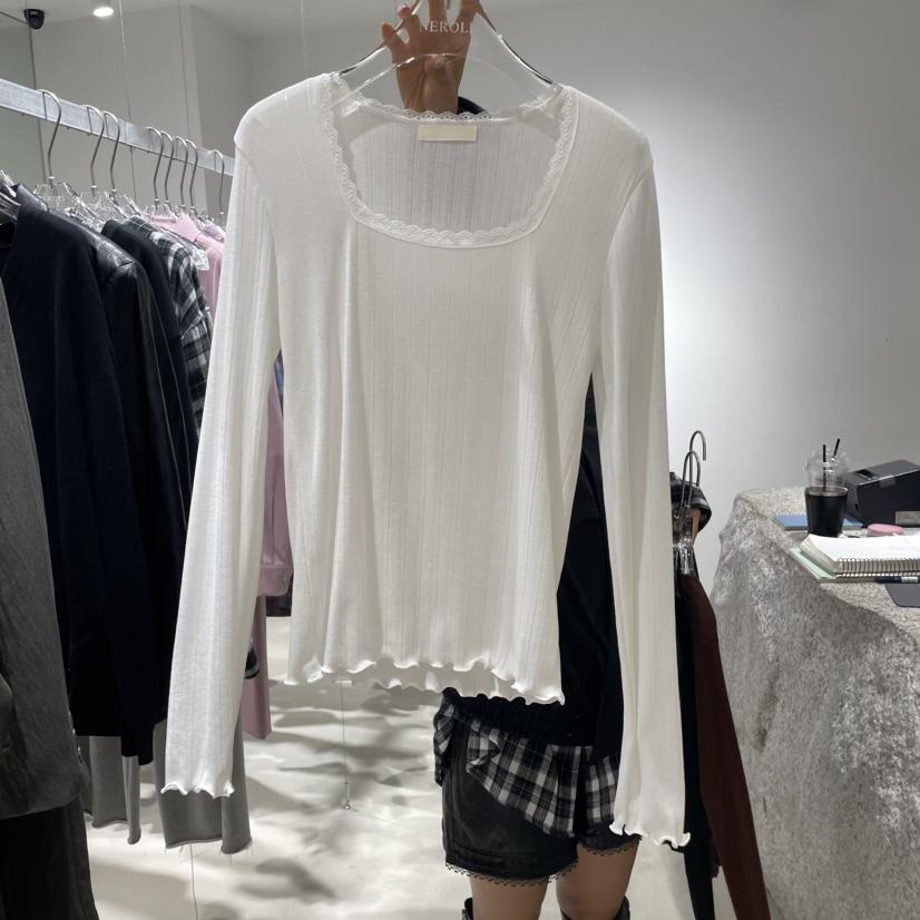 NEROLI 36韓國代購㊣女裝新品時尚人氣推薦熱賣25秋冬長袖T恤NEROLI 36長袖T恤