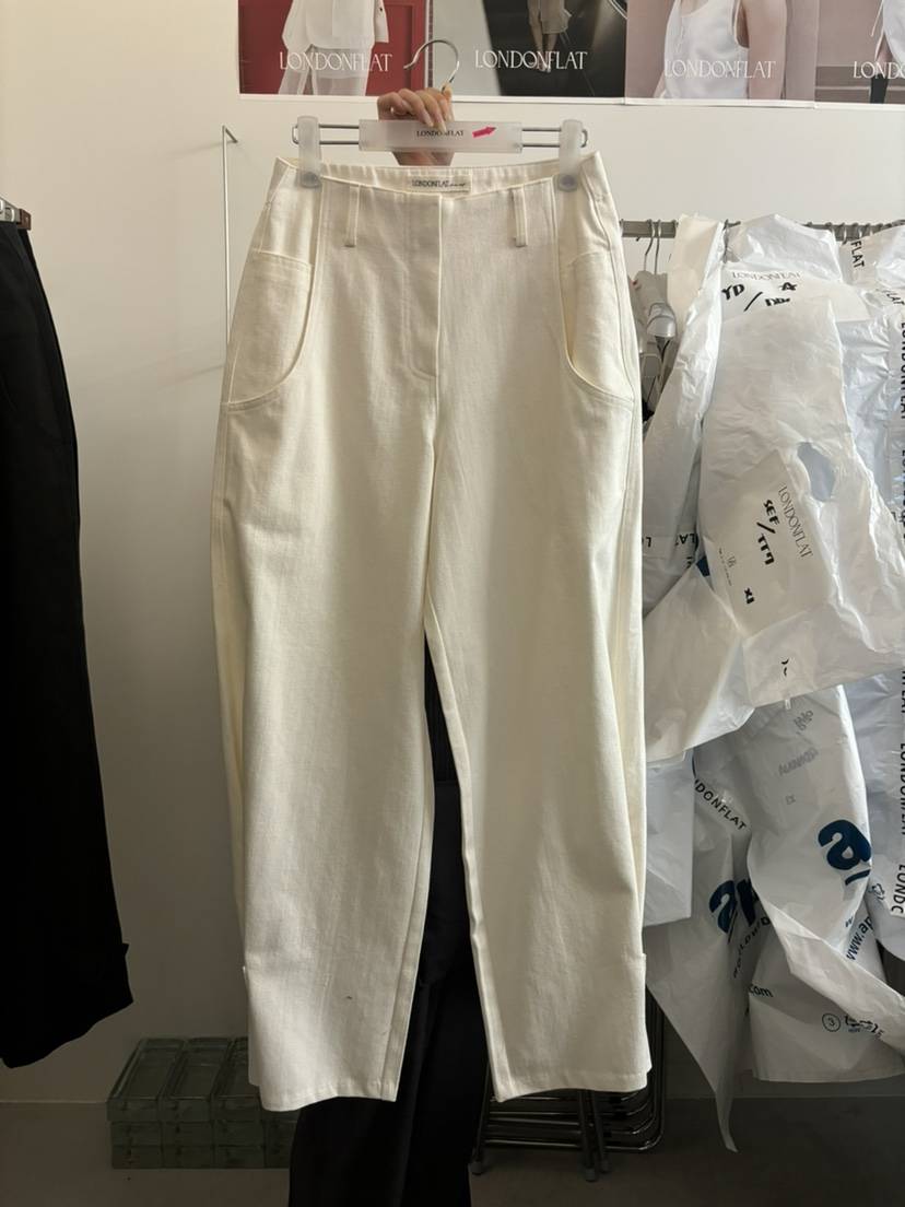 LONDON FLAT韓國代購㊣女士新品休閑人氣25秋冬真品休閑褲LONDON FLAT休閑褲