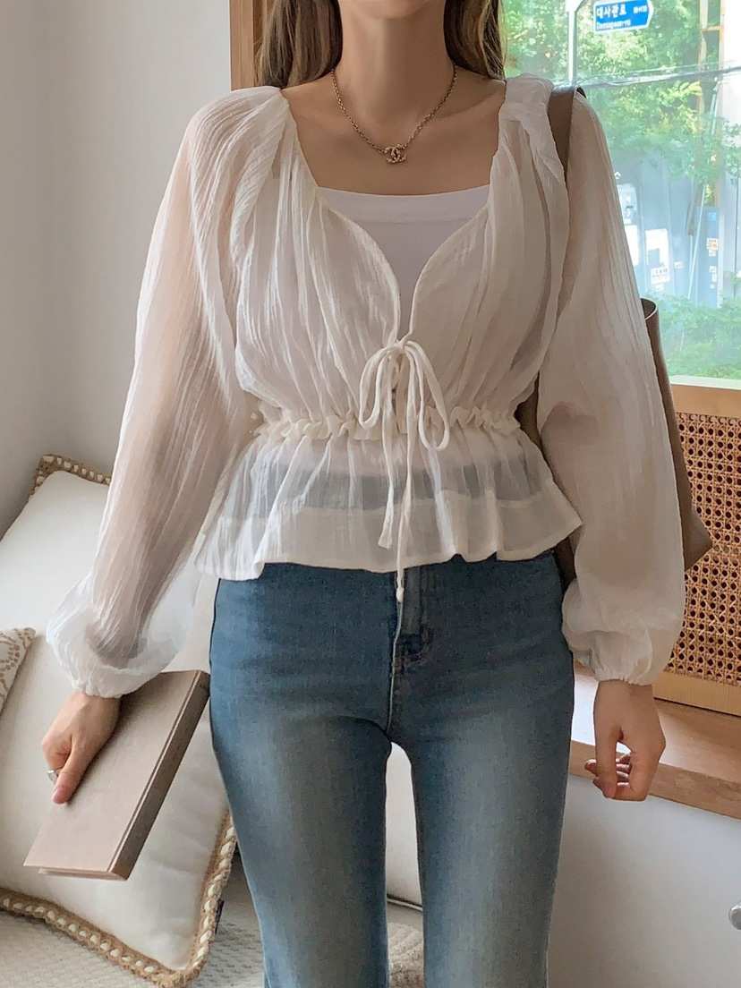 ZEST-제스트-T東大門㊣代購女士新品時尚25秋冬襯衫蕾絲衫ZEST-2件起訂襯衫/蕾絲衫