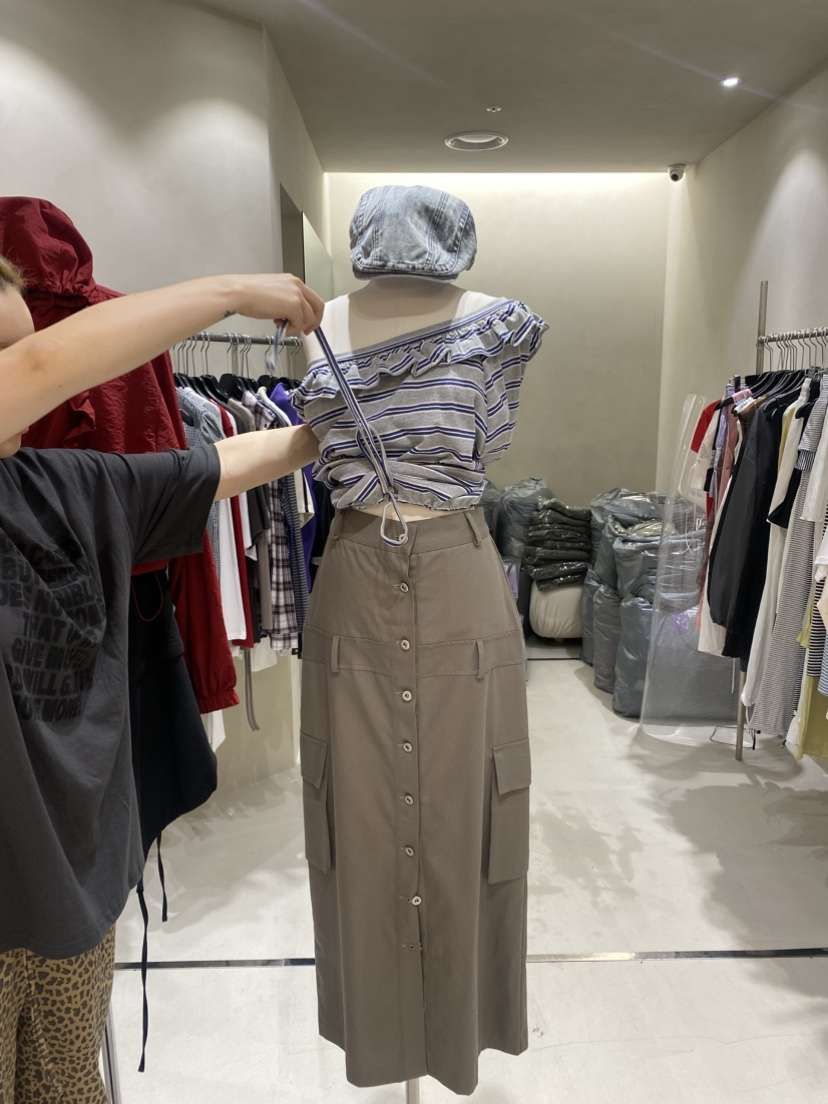 LUMEN-P東大門㊣代購女士新品人氣時尚休閑真品職業熱賣長裙LUMEN-P長裙