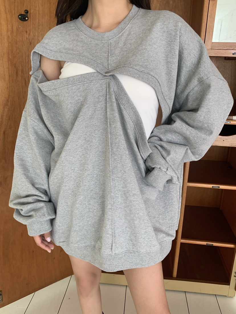 INTHEEND韓國直郵㊣女士新款真品熱賣職業推薦人氣時尚衛衣INTHEEND衛衣