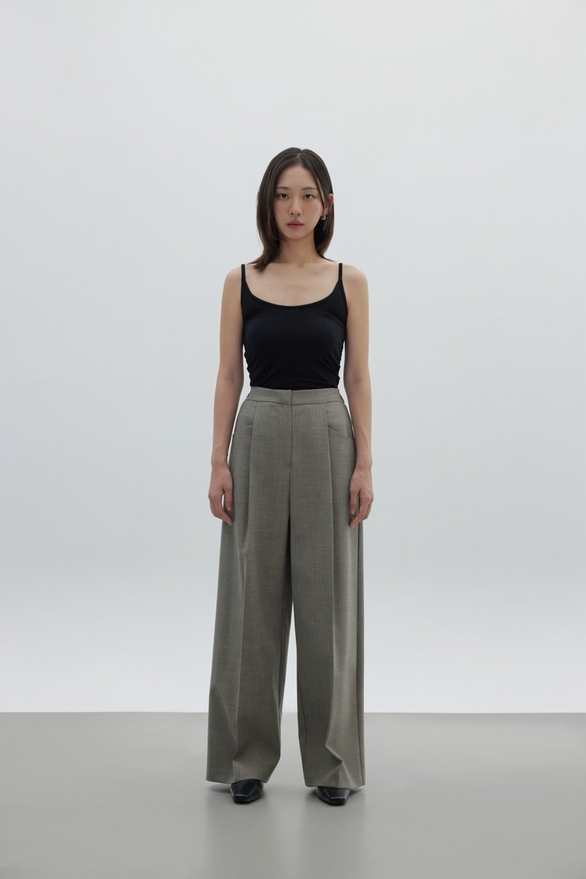 LE-PPL韓國代購㊣女裝新款時尚25秋冬人氣真品推薦職業休閑褲LE-PPL休閑褲
