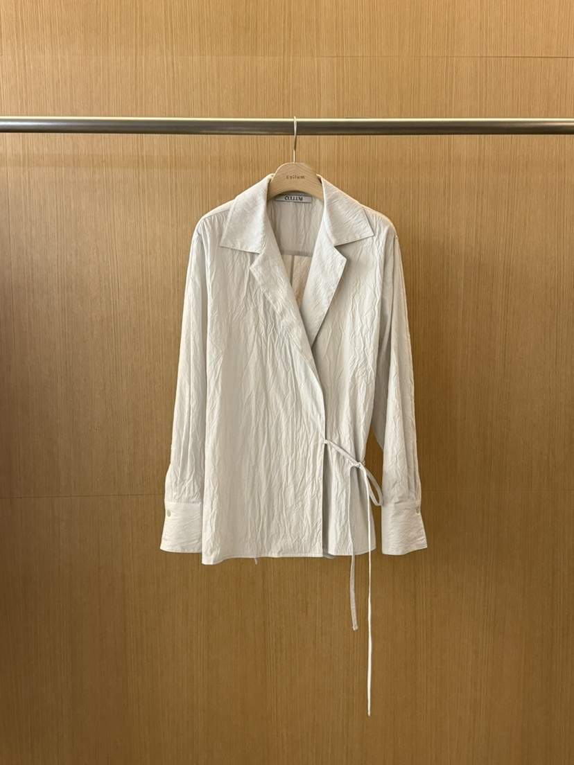 CULLUM東大門㊣直郵女士新款25秋冬休閑真品推薦襯衫蕾絲衫CULLUM襯衫/蕾絲衫