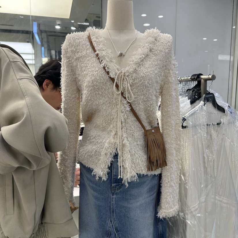 FOUNDATION東大門㊣實拍女士新品人氣推薦針織衫不含包開衫FOUNDATION針織衫