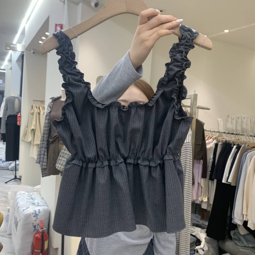 IR BIEN東大門㊣代購女裝新款職業真品熱賣25秋冬吊帶背心ir bien-A吊帶/背心
