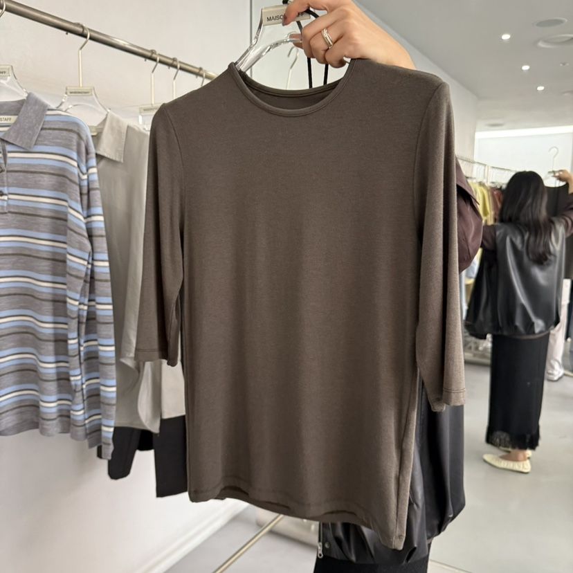 DOUBLE STANDARD/LE SMOKING/MAISONSTAFF東大門㊣代購女裝新品時尚T恤MAISONSTAFFT恤