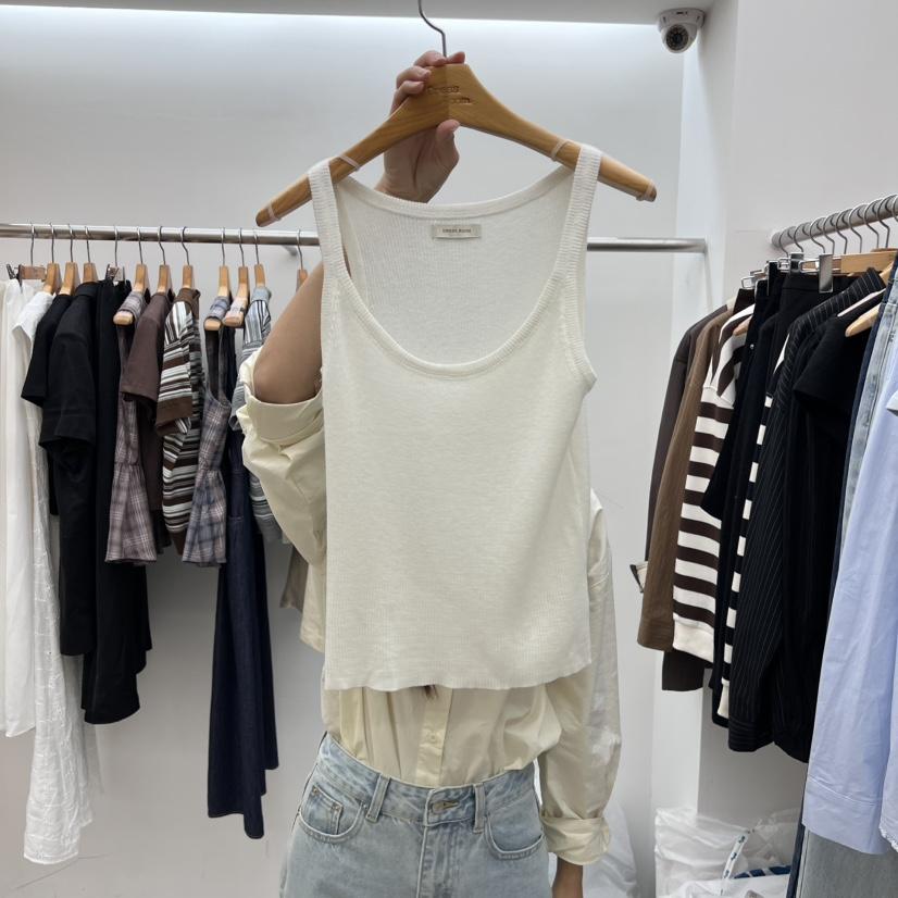 DRESS ROOM東大門㊣直郵女裝新品熱賣推薦25秋冬真品吊帶背心DRESS ROOM吊帶/背心