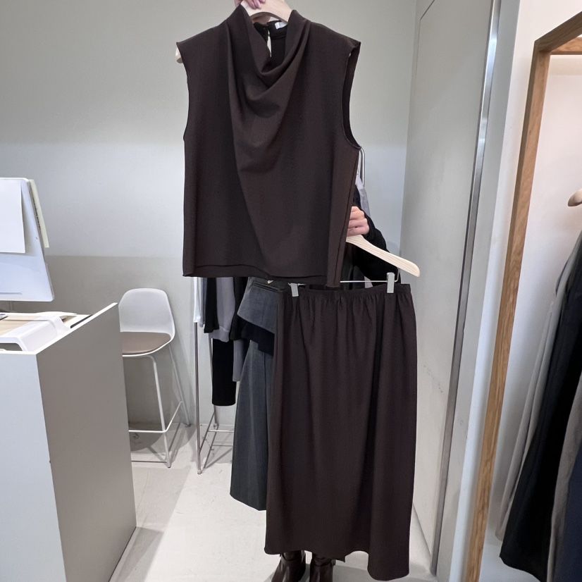 OUTRENE韓國代購㊣女士新品時尚25秋冬職業人氣推薦套裝套裝OUTRENE套裝