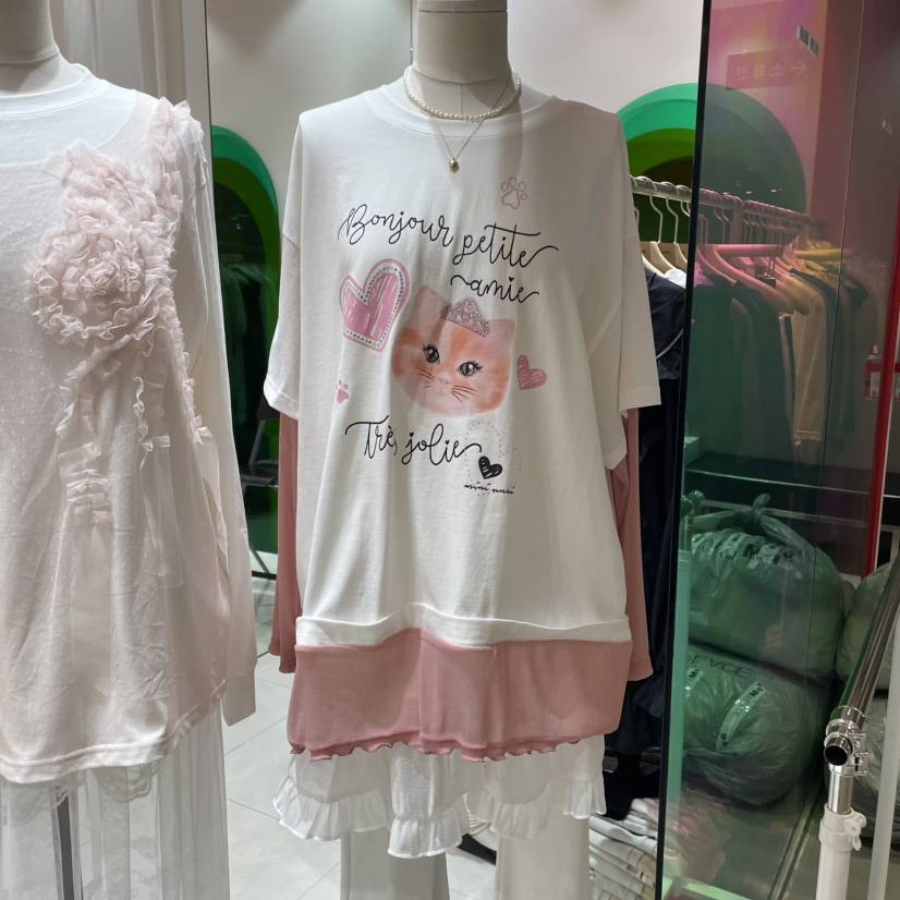 MINI UNNI韓國直郵㊣女裝新品人氣職業真品時尚休閑長袖T恤MINI UNNI長袖T恤