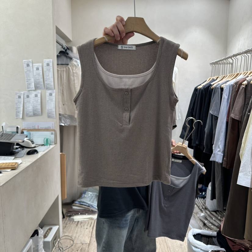 2ND GATE東大門㊣代購女士新品真品人氣熱賣時尚推薦吊帶背心2ND GATE吊帶/背心