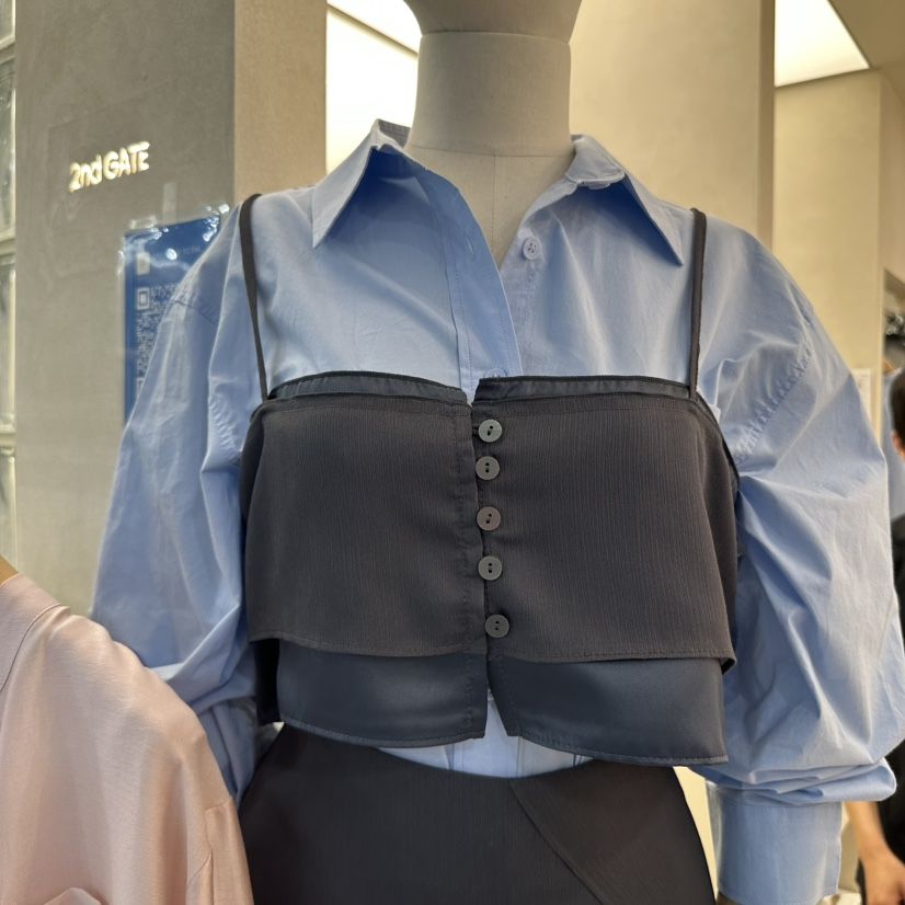 2ND GATE韓國直郵㊣女士新品真品人氣時尚吊帶背心不含內搭2ND GATE吊帶/背心