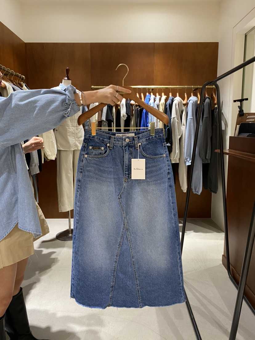 HEBON東大門㊣直郵女士新品25秋冬時尚推薦熱賣職業人氣長裙HEBON長裙