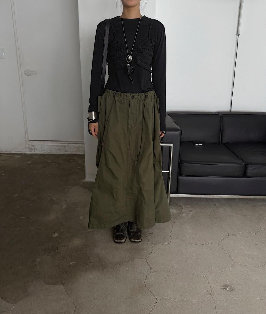 JADEMARKET東大門㊣直郵女士新款真品推薦職業25秋冬人氣長裙JADE MARKET長裙