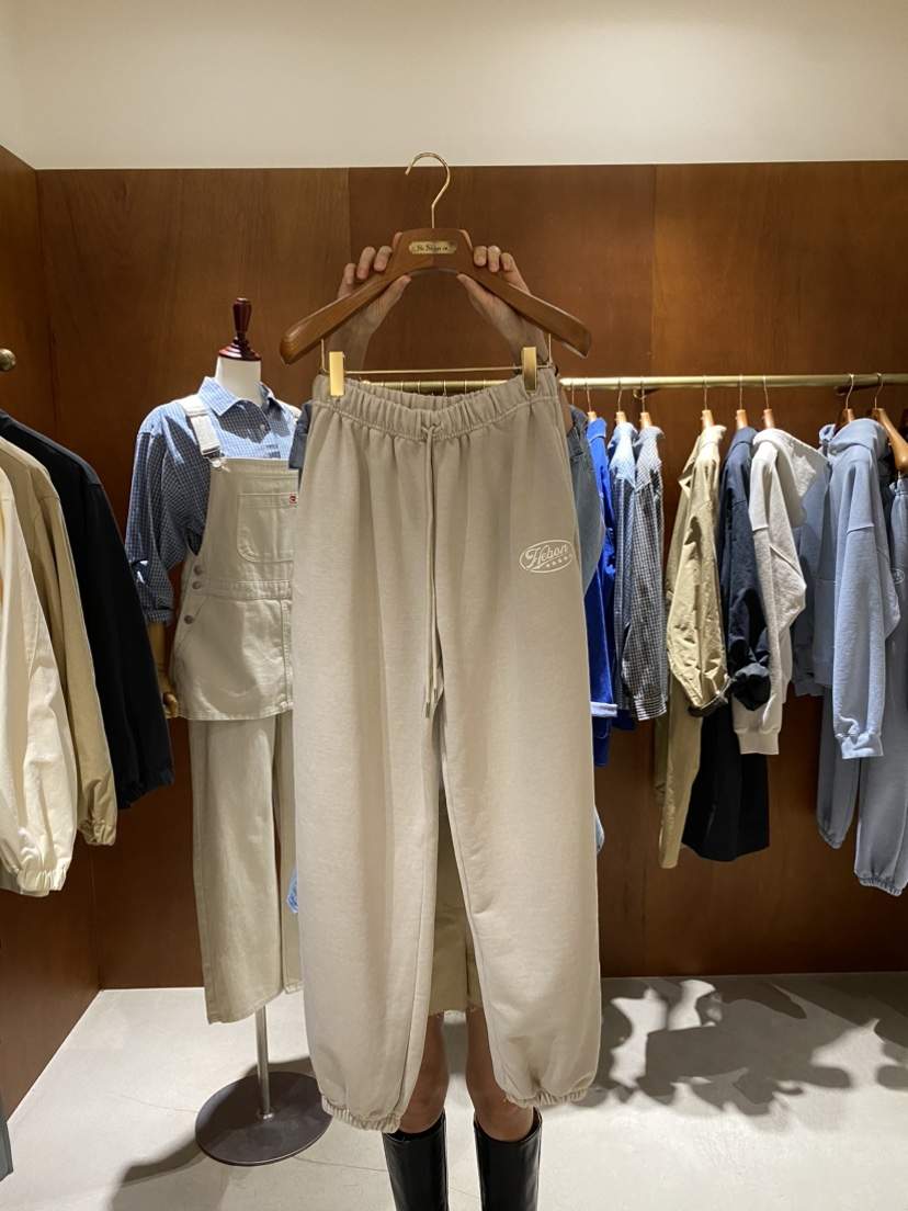 HEBON韓國代購㊣女士新品25秋冬時尚休閑推薦真品人氣休閑褲HEBON休閑褲
