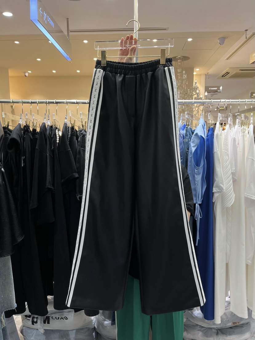 WORK SHOP東大門㊣代購女裝新款熱賣時尚推薦真品休閑褲皮革Work_shop休閑褲