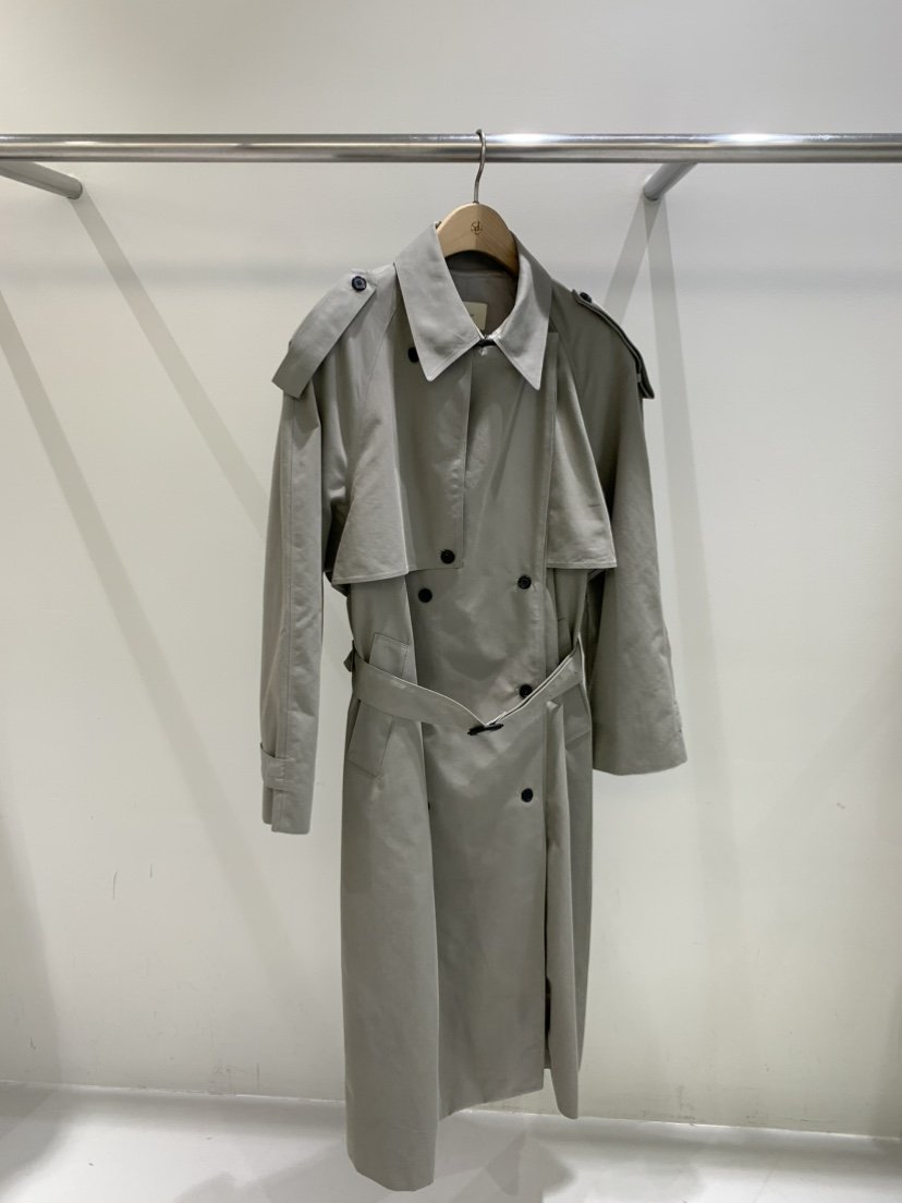 SELECT MARKET東大門㊣直郵女士新款熱賣推薦長款風衣含腰帶SELECT MARKET長款風衣